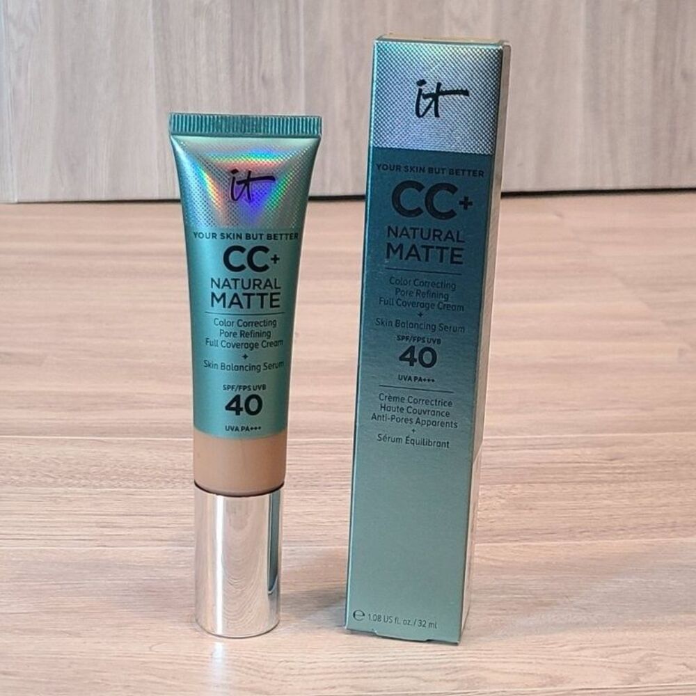 IT Cosmetics CC+ Natural Matte Skin Balancing Serum 1.08 fl oz / 32mL